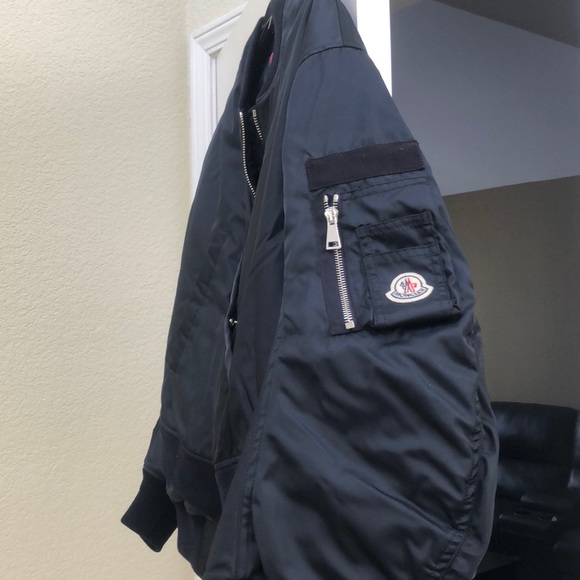 Moncler Aralia Layered Bomber Jacket - Picture 2 of 3